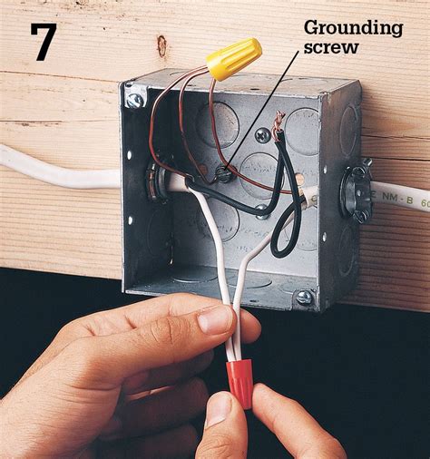 should you use the ground screw in a junction box|metal junction box grounding bolt.